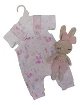 Comprar Box Nacimiento Regalo Rn Body + Jardinero + Apego Tejido