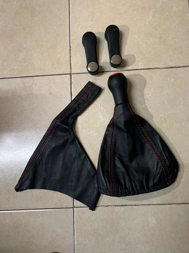 Kit Fundas Piel,pomo Y Manijas Elevador Golf A3 Gti, Cabrio