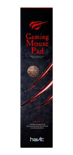Imagen 2 de 3 de Mouse Pad Havit Gaming Hv-mp860 Negro Con Diseño Zonatecno