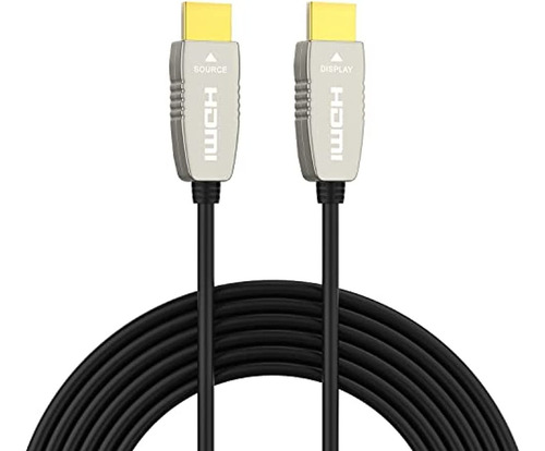 Cable De Fibra Ruipro Hdmi 50 Pies  Soporta Velocidad De Luz