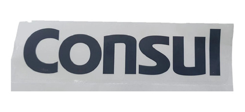 Logo Emblema Adesivo Ar Condicionado Consul 16x4,5cm - Orig