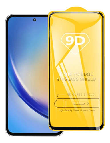 Película De Vidrio Templado 9d Para Samsung Galaxy A35