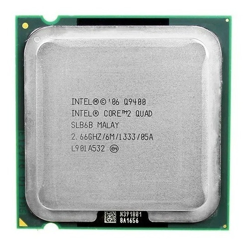 Processador Core 2 Quad Q9400 2.66ghz 6mb Lga 775 + Pasta