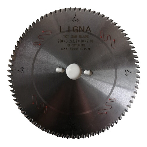 Hoja Sierra Ligna 10  X 3.2 X 30 X 80t (dientes)