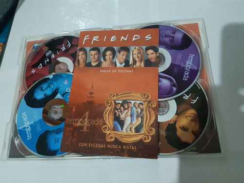 Friends Amigos Serie Temporada 3 Y Temporada 4 (Usado)