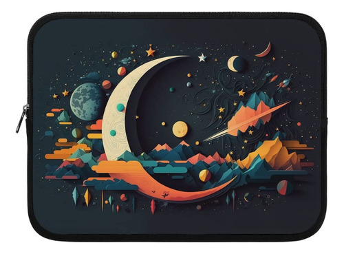 Linda Funda Para iPad Espacial Tableta Arte Estuche Cosmico