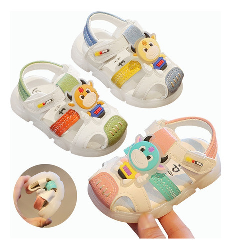 Sandalias Niños Niñas Bebé Zapatos Antideslizantes Hermosas