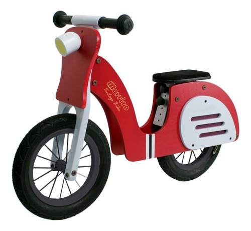 Bicicleta Vespa Para Niños Vintaje Bike Color Rojo Tamaño Del Cuadro Xs