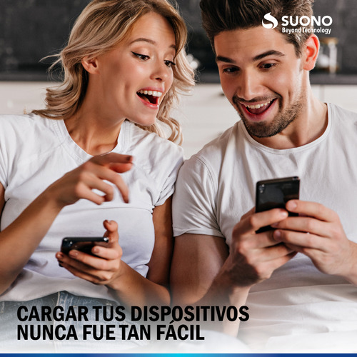 Power Bank Suono Cargador Portátil 20000 Mah Snac-2000 Color Negro