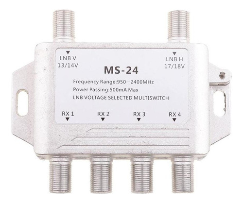 Z Interruptor Multi Fta De Satélite De Tono 2 En 4 Salidas