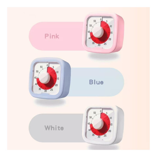 Temporizador Visual De 60 Minutos Para Niños Y Adultos, De