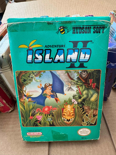 Nintendo Nes - Caja De Adventure Island 2- !!!