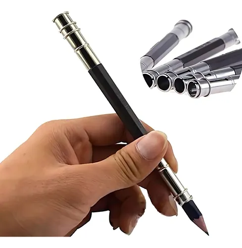 Prolongador Extensor P/lapices Dibujo Doblepunta Ad