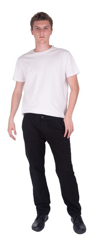 Imagen 4 de 6 de Pantalón Recto Hombre Gabardina- Varios Colores - B A Jeans