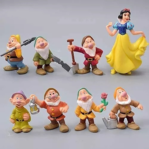 Branca De Neve E Os Sete Anões Jardim Pequena Decoração