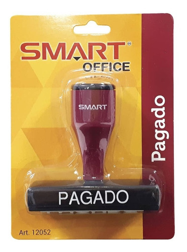 Imagen 1 de 1 de Sello De Pagado Smart Office  Base De 18x72mm