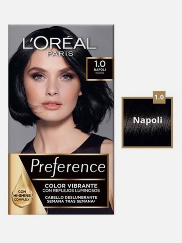 Tinte Preference Loréal Alto Brillotono 1.0