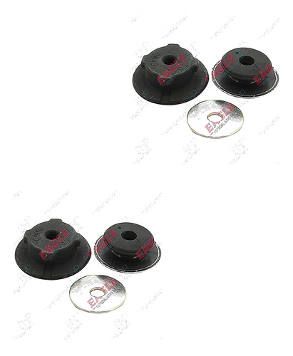 Kit 2 Bases Para Amortiguador Tra Scion Iq 1.3l L4 12/15