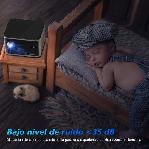 Proyector Magcubic Hy350 Hd 4k Android 11 Wifi6 Led 580 Ansi