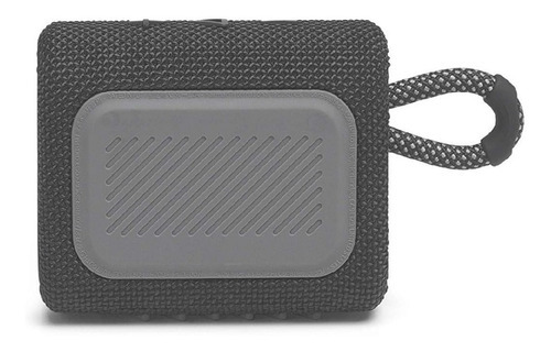 Parlante JBL Go 3 portátil con bluetooth waterproof negro 110V/220V