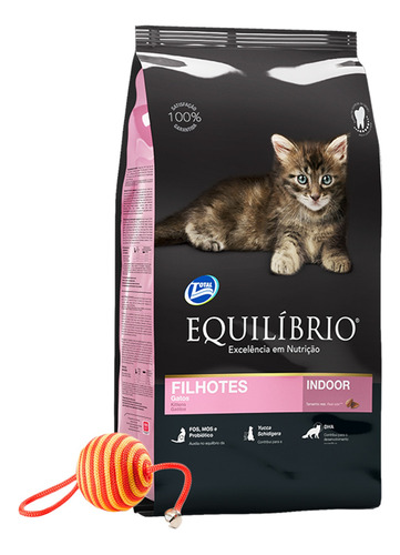 Alimento Equilibrio Gato Cahorros Kitten 7,5kg + Promo!