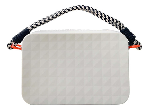 Soporte De Teléfono De Silicona Para Mujer, Bolsa Gris