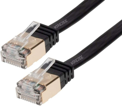 Cable Ethernet Cat7 Plano De Alta Velocidad, Parche Eth...