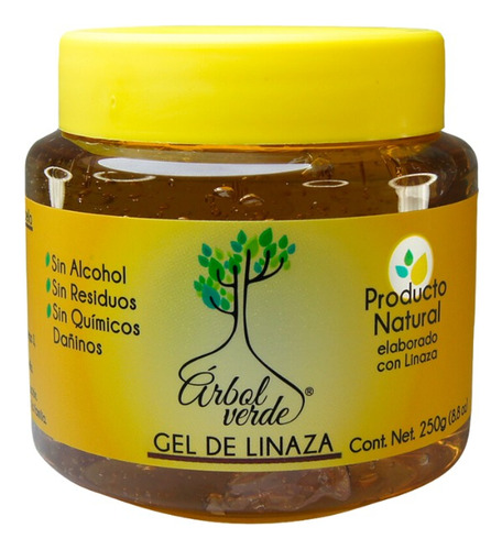 Gel Fijador Natural De Linaza 250ml