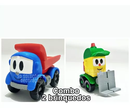 Leo o Caminhao- brinquedo impressao 3D