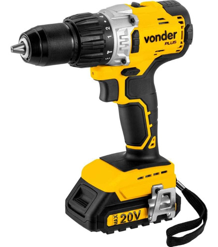 Parafusadeira/furadeira Com Impacto Bateria Pfv212ib Vonder