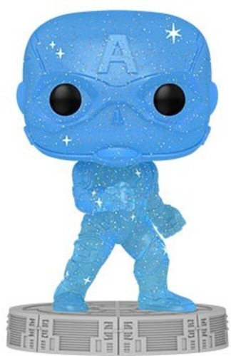 Imagen 2 de 4 de Pop! Marvel Infinity - Captain America (57614) 46 C/ Protect
