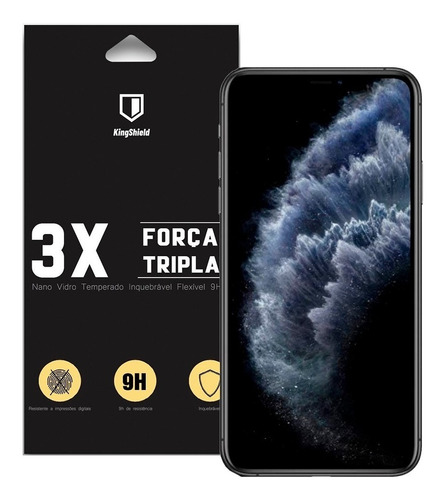 Película iPhone 11 Pro/xs/x 5.8 Kingshield Nano Vidro -fosca