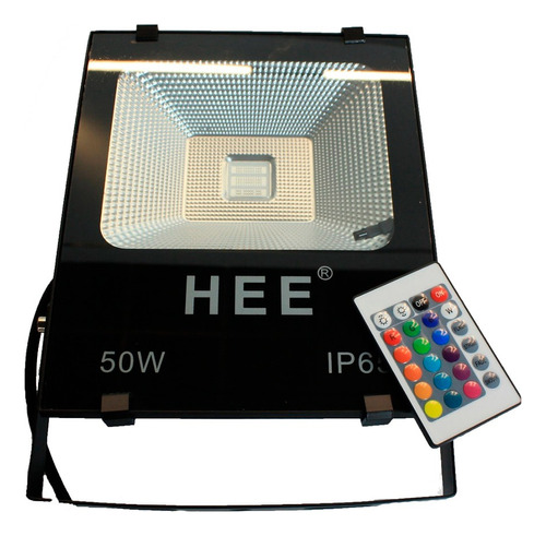 20 Reflector Led Rgb 50w Multicolor Ip65 C/control