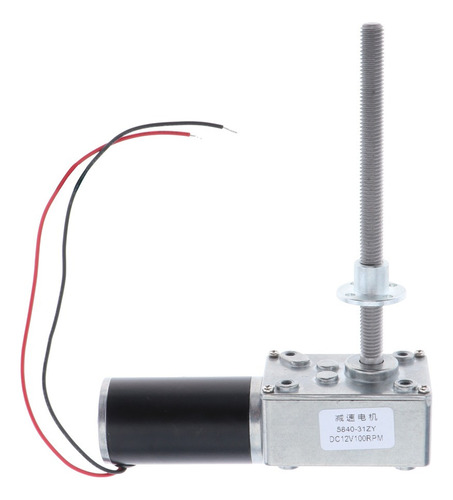 Dc 12 V Motor Eléctrico Reversible Reducción Alto Torque Gus