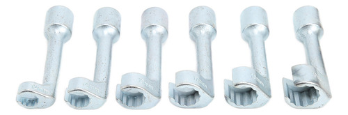 Juego De 6 Llaves De Tubo For Inyectores Tipo L, Cromadas
