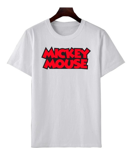 Remera Mickey Mouse Algodon Adulto/niño