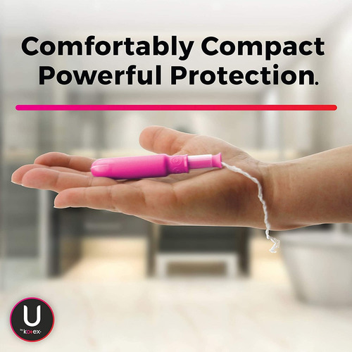 45 X Kotex U Super Plus Tampones De Seguridad Absorbentes