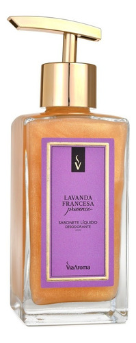 Sabonete Líquido  Lavanda Francesa Provence Via Aroma 250ml