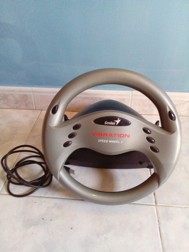 Volante Y Pedales Genius Speed Wheel 3 Para Pc Usado (Usado)