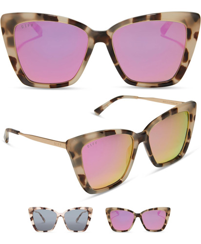 Diff Becky Ii Cat Eye Gafas De Sol Para Mujer Protección Uv4