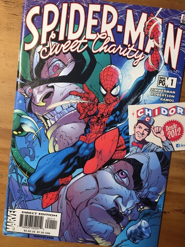 Comic - Spider-man Sweet Charity Scott Campbell Variant