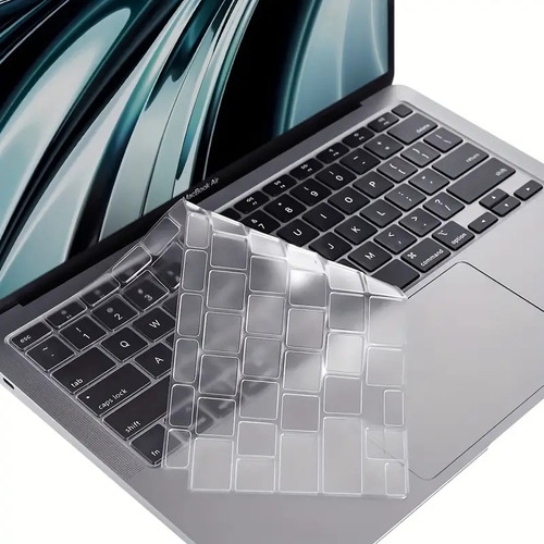 Protector Silicona Para Macbook Air 13  A2337 A2179 Ingles