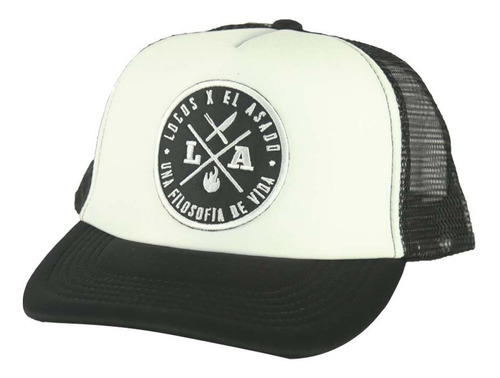Imagen 2 de 6 de Gorra Trucker Con Visera Regulable Locos X El Asado Lxa