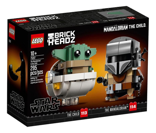 Imagen 2 de 4 de Bloques para armar Lego Star Wars The Mandalorian & the Child 295 piezas en caja