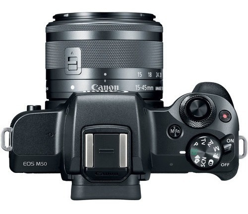 Canon Eos M50 Mirrorless Con Lente 15-45mm Y Adaptador Ef