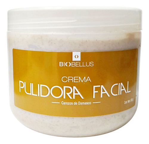 Crema Pulidora Facial Biobellus Facial y corporal día/noche para todo tipo de piel de 500g