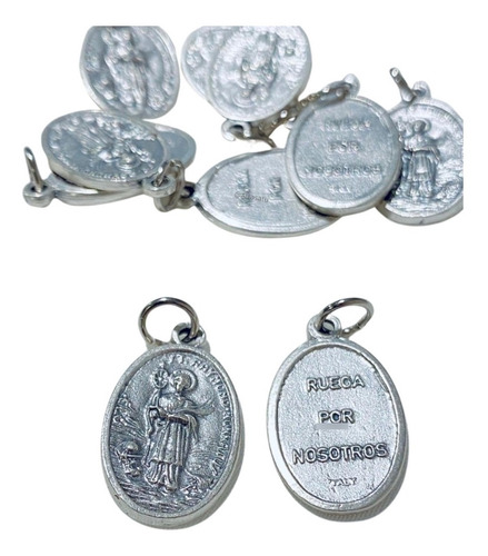 100 Medalla Dije San Ramon Nonato Nonnato Souvenir Italy