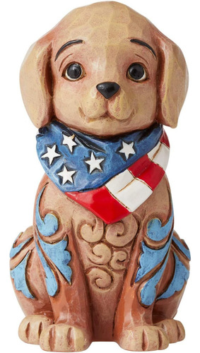 Enesco Jim Shore Heartwood Creek - Figura De Cachorro Patri