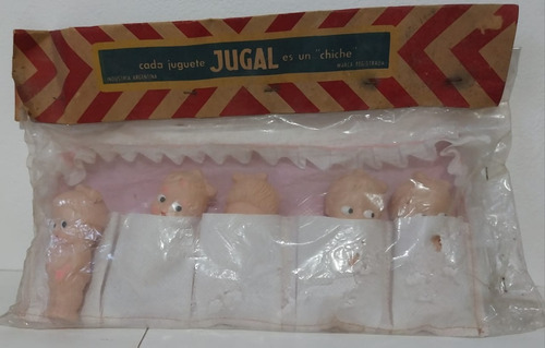 Set De Bebés Marca Jugal En Su Packaging - Ind. Argentina.