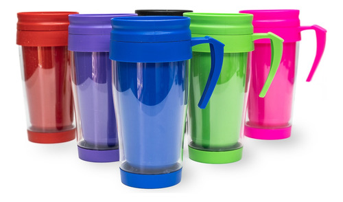 Jarro Vaso Termico Plastico 400cm3 Frio/calor Varios Colores